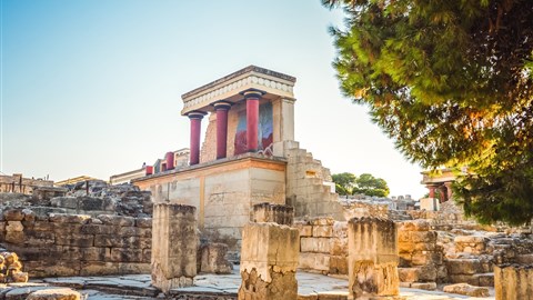 archeologická lokalita Knóssos