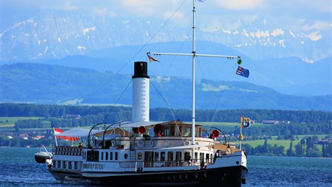 Bodamské jezero na území tří států