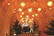 adventní tunel na Königsteinu